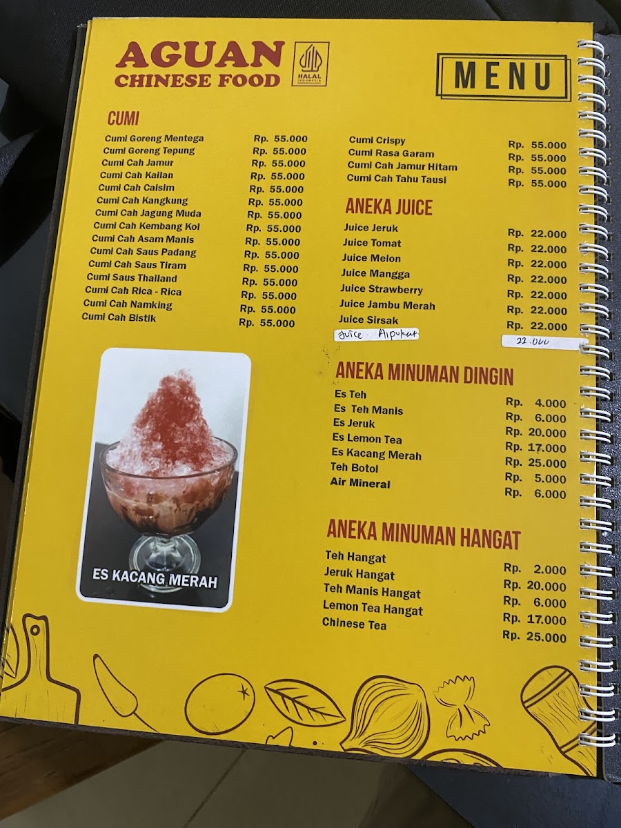 Aguan Chinese Food Menu - Image 5